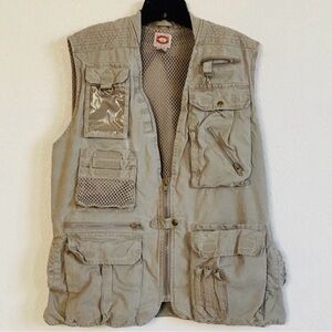 Vintage Banana Republic Safari Utility Vest Sz L